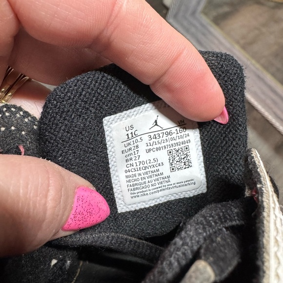 kids' Jordan True Flight "White / Varsity Red" sneakers - Picture 5 of 5